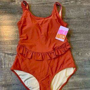 Amber brown one piece